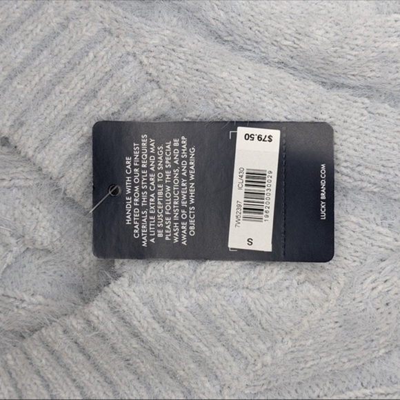 Lucky Brand Oversized Eyelash Sweater - Picture 4 of 4